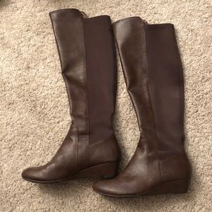 Jessica Simpson Dark Brown Knee High Riding Boots